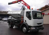 Renault Midlum Bi Benne Grue