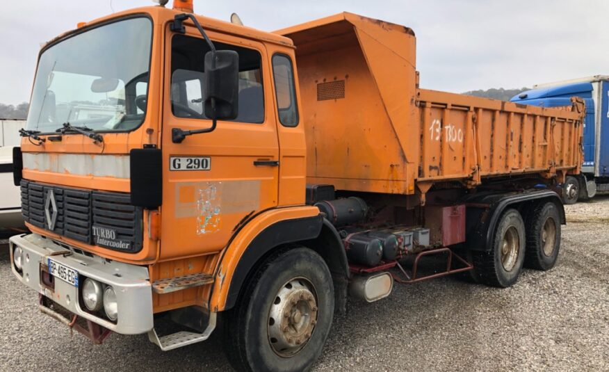 Renault G290 Benne 6X4 26/40 T