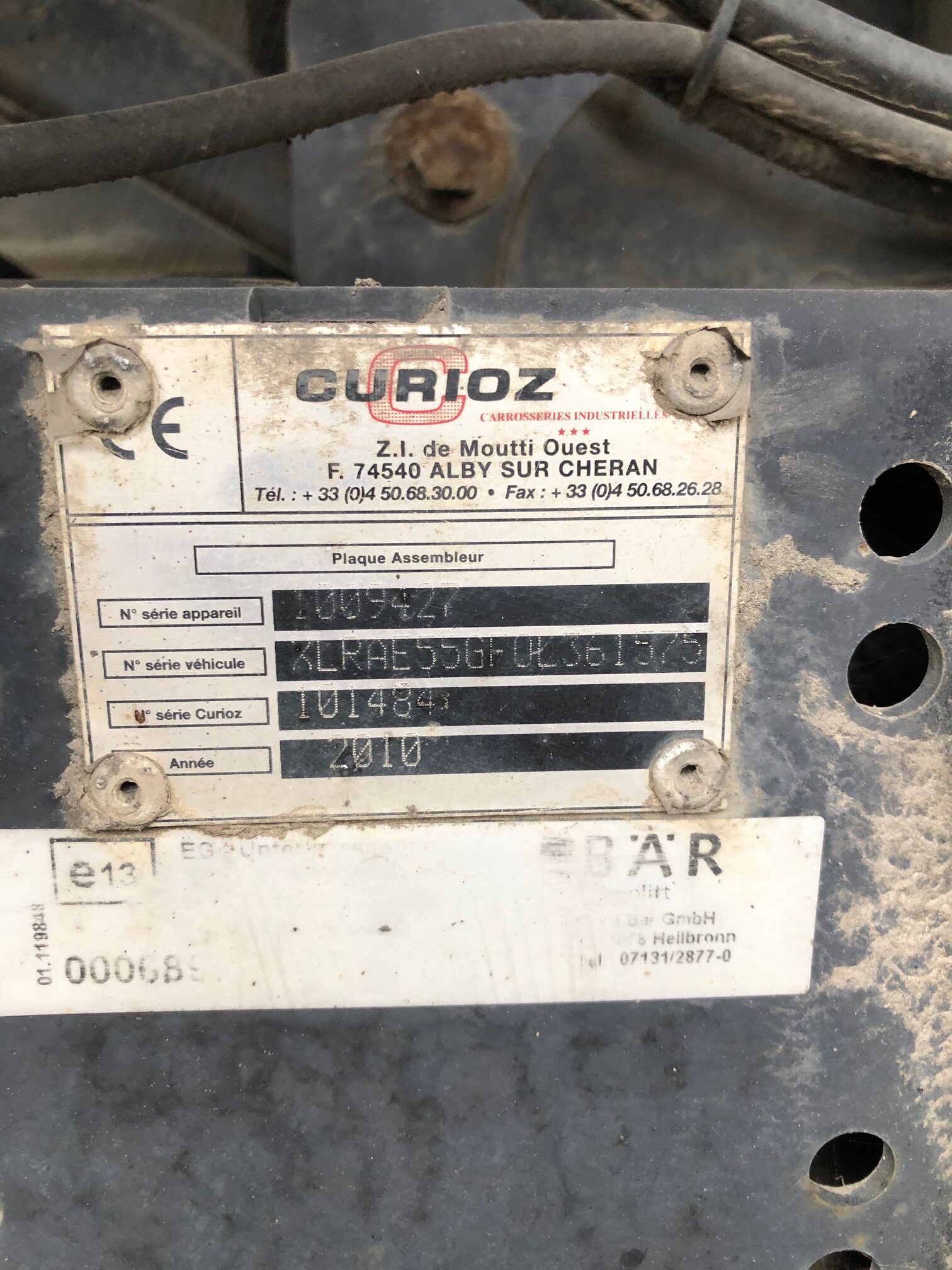 CAMION DAF LF55 TAUTLINER 17.9/21.5T