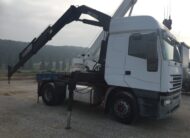 TRACTEUR ROUTIER IVECO CURSOR + GRUE