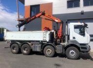 CAMION RENAULT KERAX 410.32  BI-BENNE GRUE