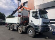 CAMION RENAULT KERAX 410.32  BI-BENNE GRUE