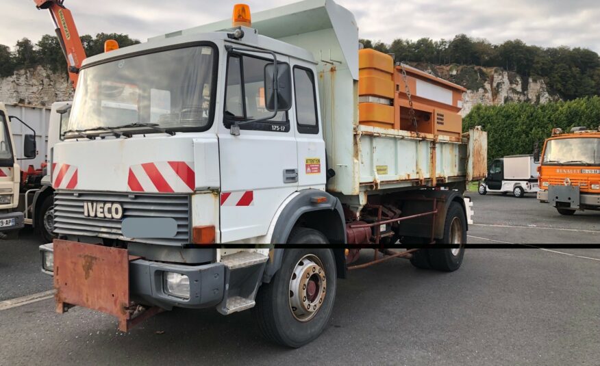 IVECO 175-17 BENNE + SALEUSE + LAME