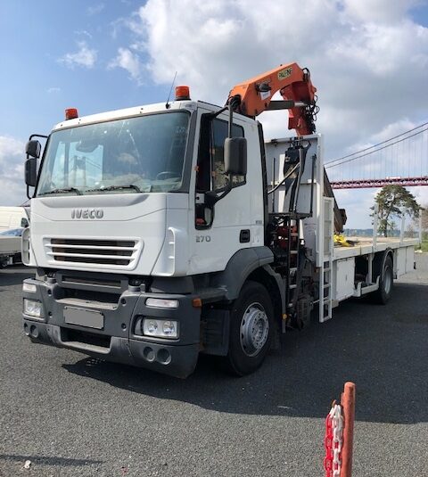 IVECO PLATEAU GRUE 19T 190S27