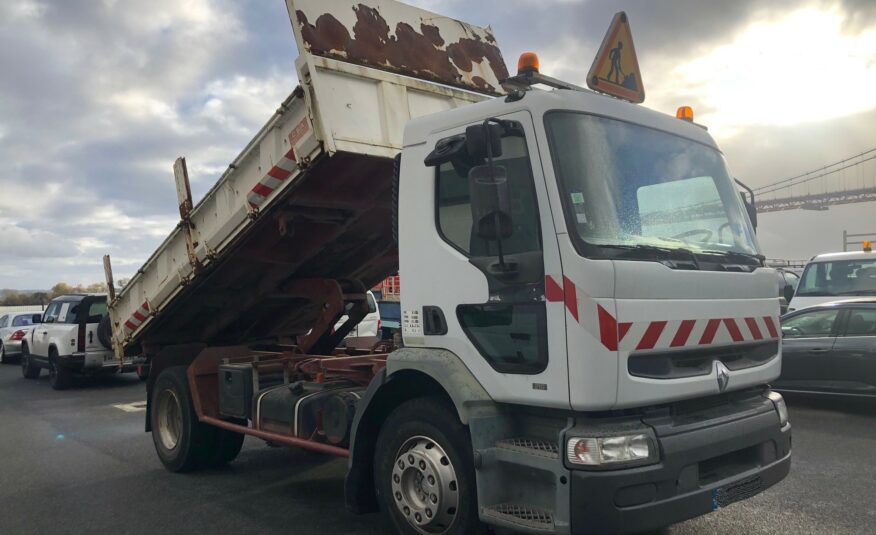 CAMION RENAULT PREMIUM BI-BENNE 210 18/21.5T