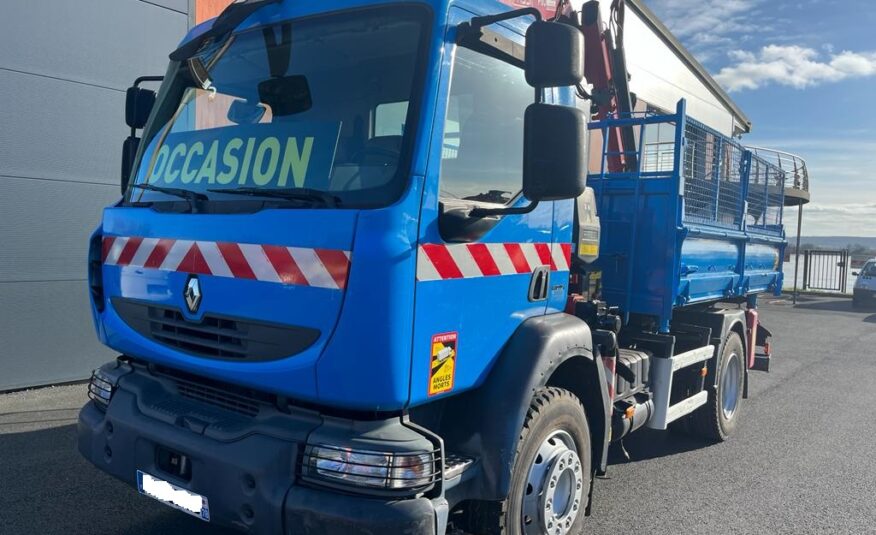 CAMION BENNE GRUE RENAULT 190 DXI.13  64000KMS