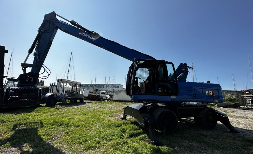 PELLE DE MANUTENTION CATERPILLAR M316 D 2008 CABINE ÉLÉVATRICE